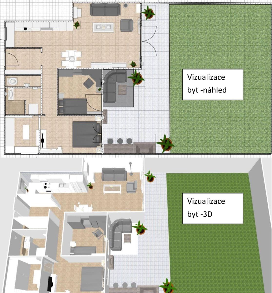 Predaj bytu 4-izbový 80 m², Smutného, Znojmo, Jihomoravský kraj Predaj bytu 4-izbový 80 m², Smutného, Znojmo, Jihomoravský kraj