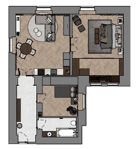 Predaj bytu 3-izbový 85 m², Karlínské náměstí, Praha, Praha Predaj bytu 3-izbový 85 m², Karlínské náměstí, Praha, Praha