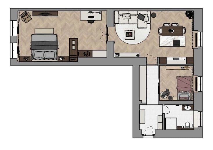 Predaj bytu 2-izbový 92 m², Karlínské náměstí, Praha, Praha Predaj bytu 2-izbový 92 m², Karlínské náměstí, Praha, Praha