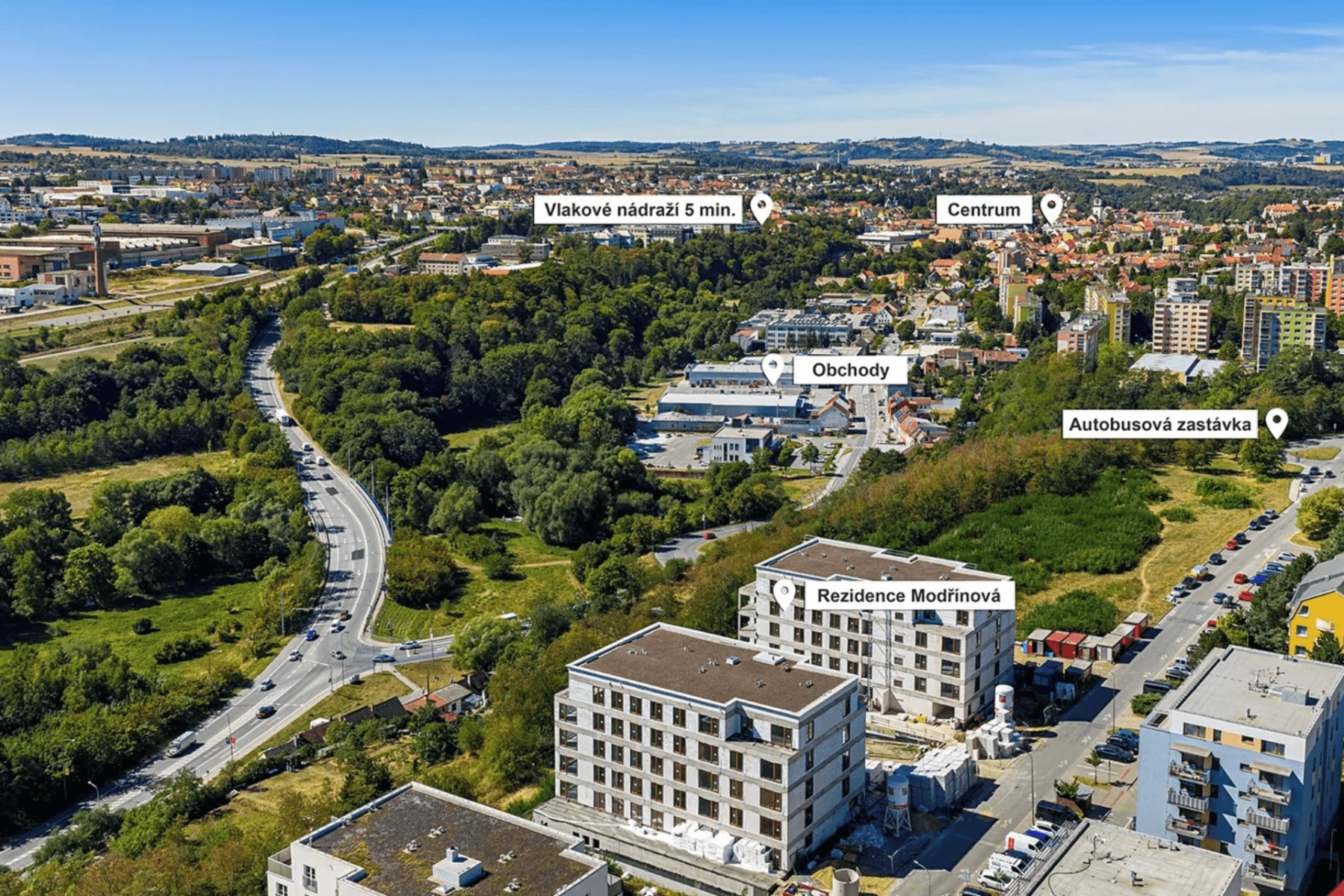 Prenájom bytu 2-izbový 60 m², Modřínová, Třebíč, Kraj Vysočina Prenájom bytu 2-izbový 60 m², Modřínová, Třebíč, Kraj Vysočina