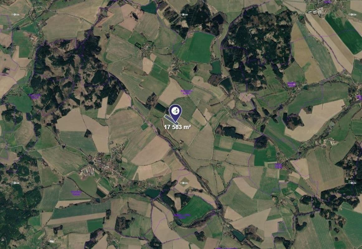 Predaj pozemku 17.583 m², Neustupov, Středočeský kraj Predaj pozemku 17.583 m², Neustupov, Středočeský kraj
