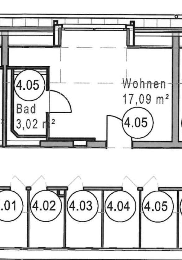 Prenájom bytu 1-izbový 21 m², Gabelsbergerstraße 20, Erlangen, Bavorsko Prenájom bytu 1-izbový 21 m², Gabelsbergerstraße 20, Erlangen, Bavorsko
