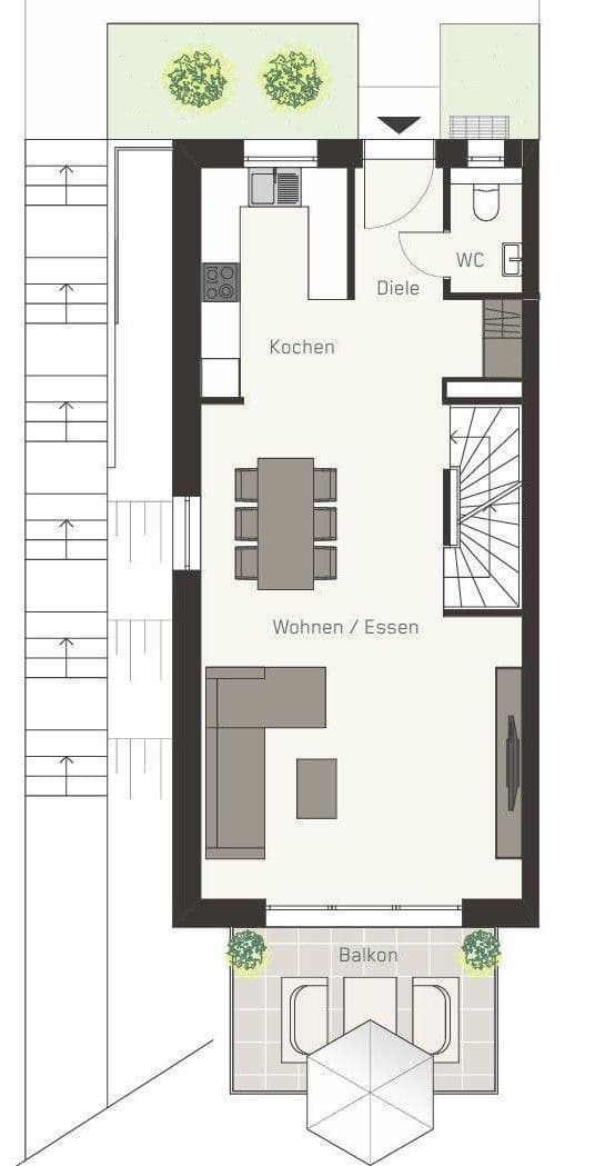 Prenájom domu 136 m², pozemek 350 m², Steinenbronner Straße 31, Sindelfingen, Bádensko-Wurttembersko Prenájom domu 136 m², pozemek 350 m², Steinenbronner Straße 31, Sindelfingen, Bádensko-Wurttembersko