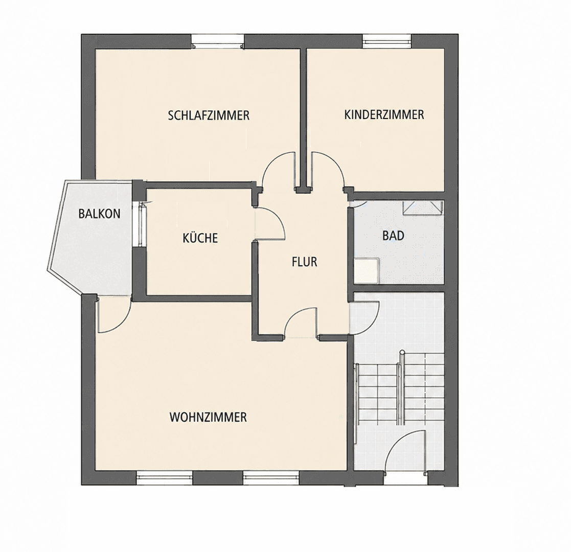 Prenájom bytu 3-izbový 62 m², Bonn, Severné Porýnie - Westfálsko Prenájom bytu 3-izbový 62 m², Bonn, Severné Porýnie - Westfálsko