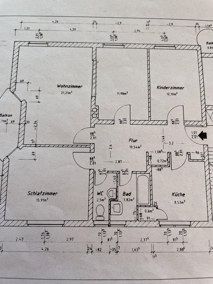 Prenájom bytu 4-izbový 90 m², Schieder-Schwalenberg, Severné Porýnie - Westfálsko Prenájom bytu 4-izbový 90 m², Schieder-Schwalenberg, Severné Porýnie - Westfálsko