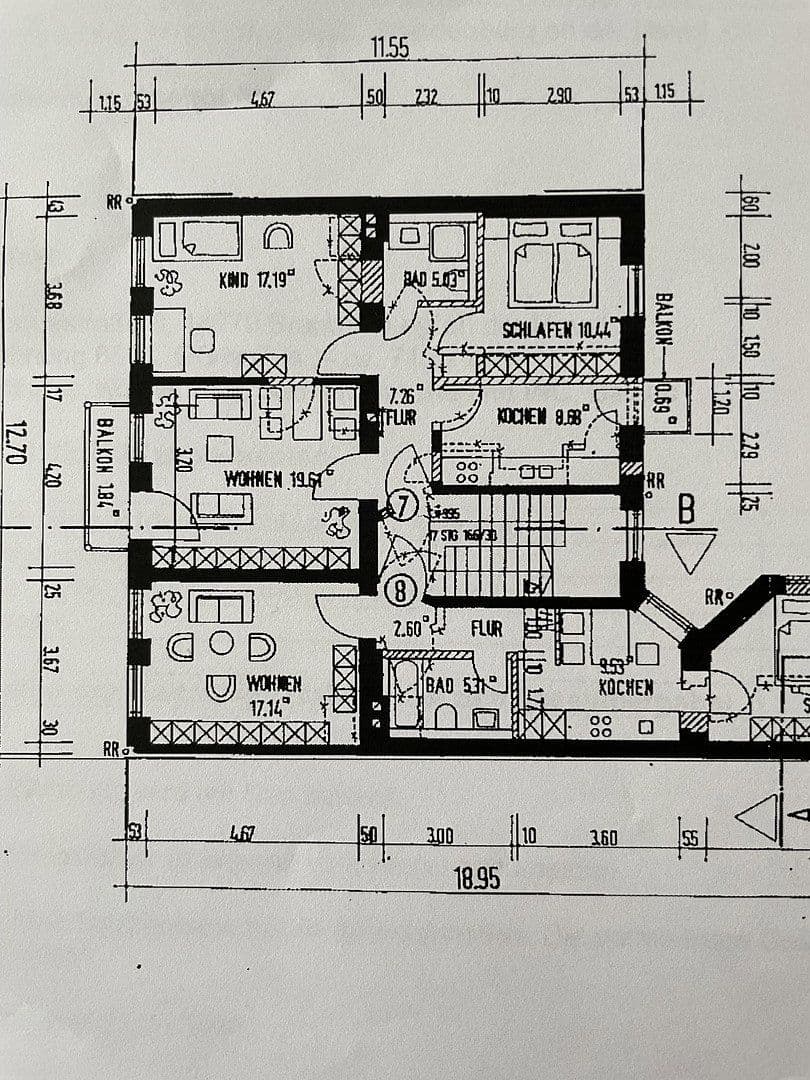 Prenájom bytu 3-izbový 72 m², Fouquéstraße 8, Brandenburg an der Havel, Brandenbursko Prenájom bytu 3-izbový 72 m², Fouquéstraße 8, Brandenburg an der Havel, Brandenbursko