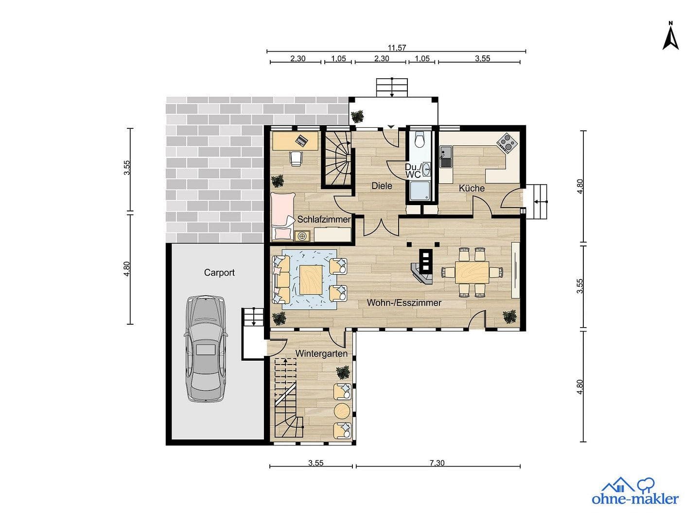 Predaj domu 263 m², pozemek 1.748 m², Altenstadt, Hesensko Predaj domu 263 m², pozemek 1.748 m², Altenstadt, Hesensko