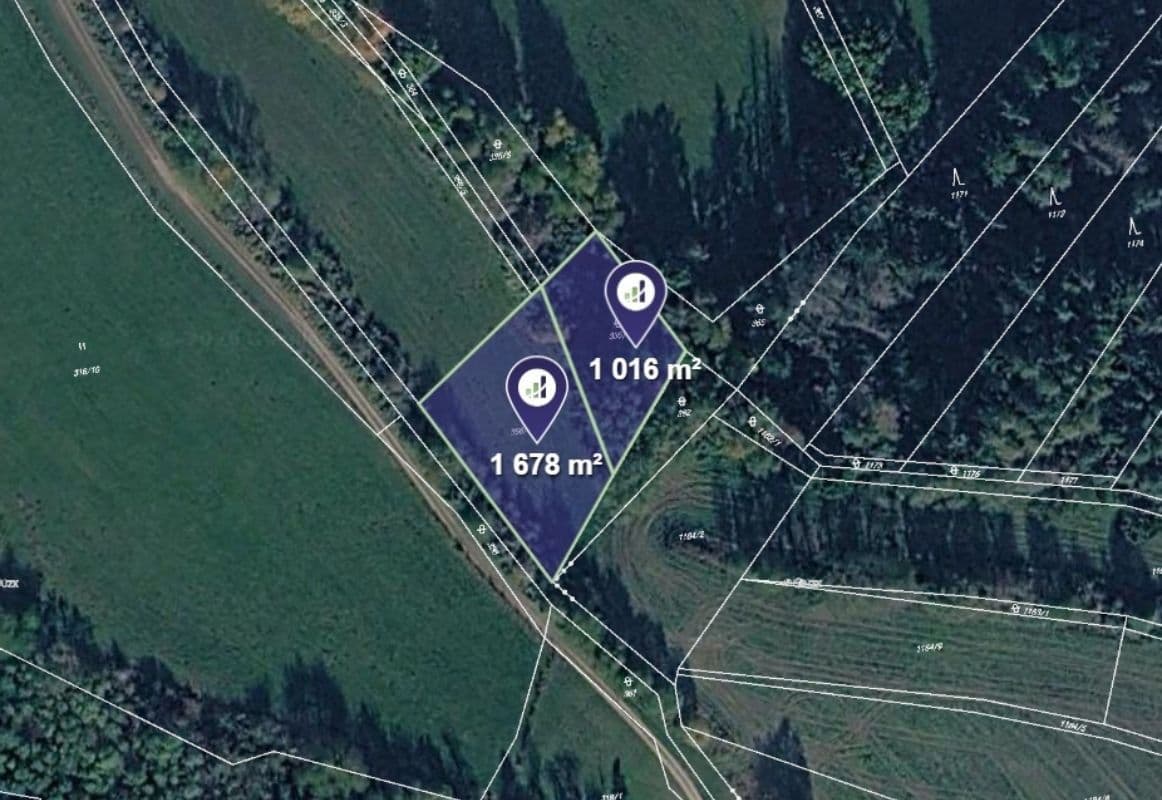 Predaj pozemku 2.021 m², Divišov, Středočeský kraj Predaj pozemku 2.021 m², Divišov, Středočeský kraj