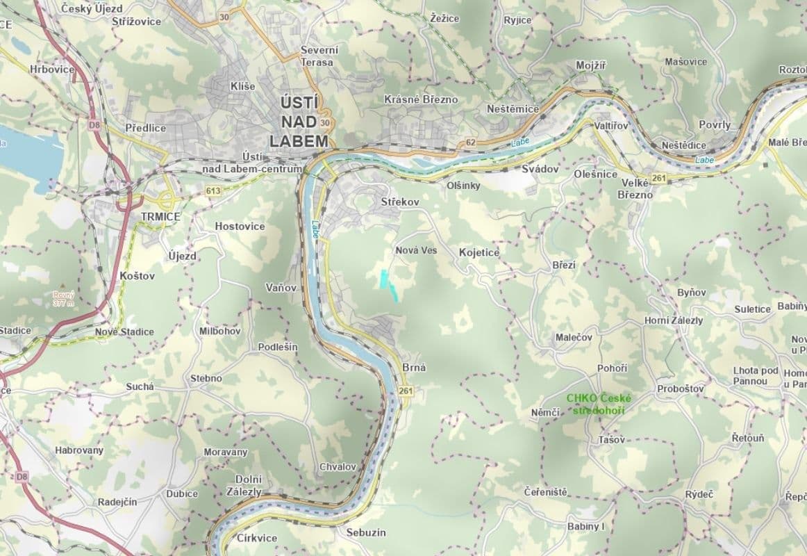 Predaj pozemku 3.661 m², Ústí nad Labem, Ústecký kraj Predaj pozemku 3.661 m², Ústí nad Labem, Ústecký kraj
