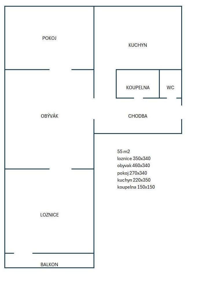 Prenájom bytu 3-izbový 55 m², Ve Svahu, Karviná, Moravskoslezský kraj Prenájom bytu 3-izbový 55 m², Ve Svahu, Karviná, Moravskoslezský kraj