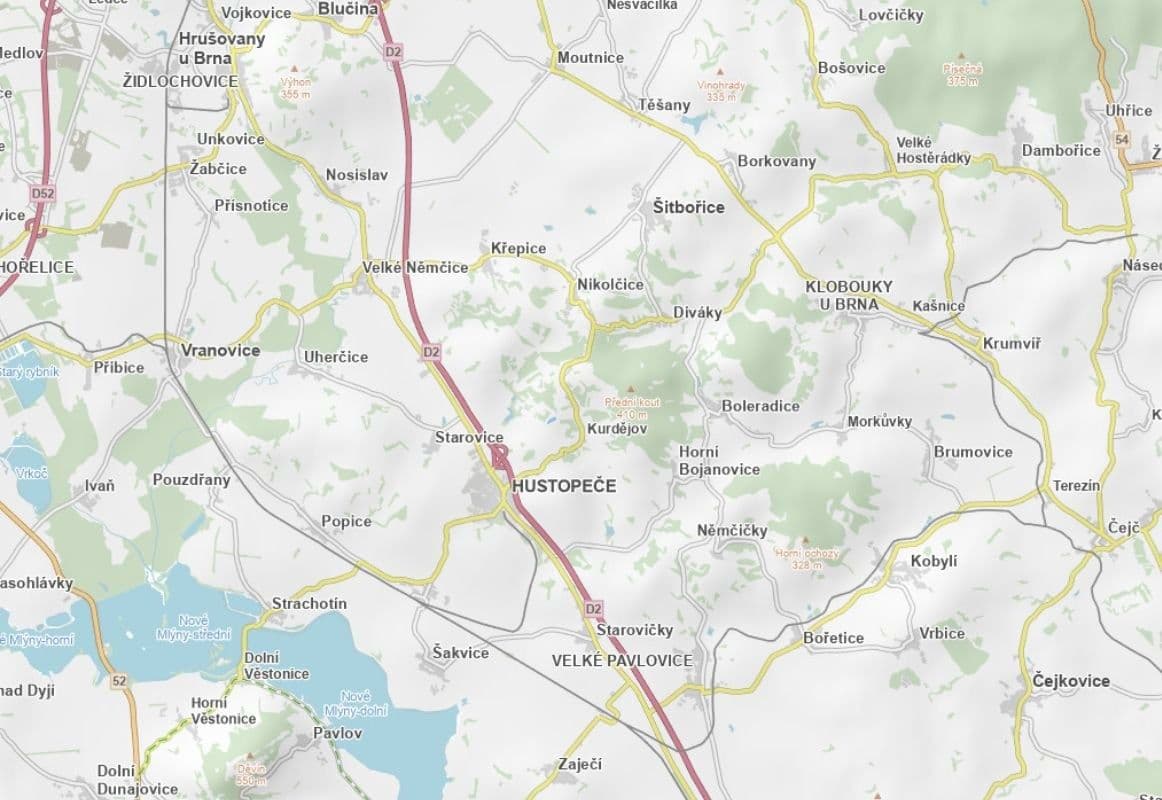 Predaj pozemku 14.274 m², Hustopeče, Jihomoravský kraj Predaj pozemku 14.274 m², Hustopeče, Jihomoravský kraj