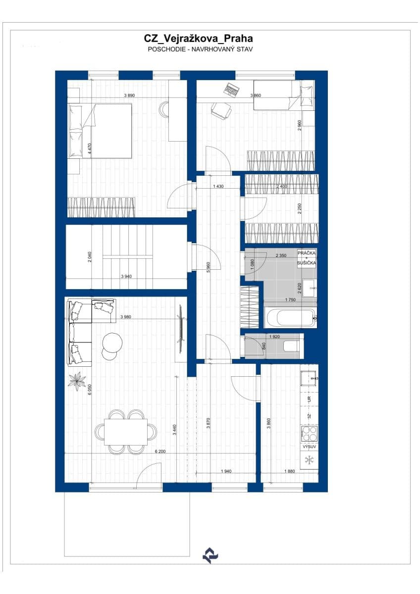 Predaj domu 200 m², pozemek 310 m², Vejražkova, Praha, Praha Predaj domu 200 m², pozemek 310 m², Vejražkova, Praha, Praha