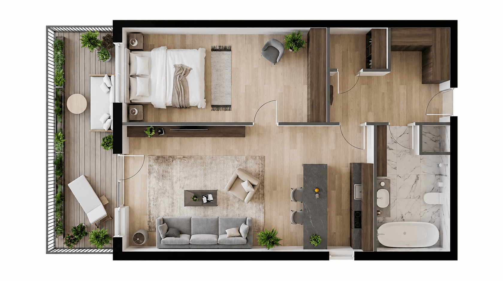 Prenájom bytu 2-izbový 55 m², Ondrákové, Praha, Praha Prenájom bytu 2-izbový 55 m², Ondrákové, Praha, Praha
