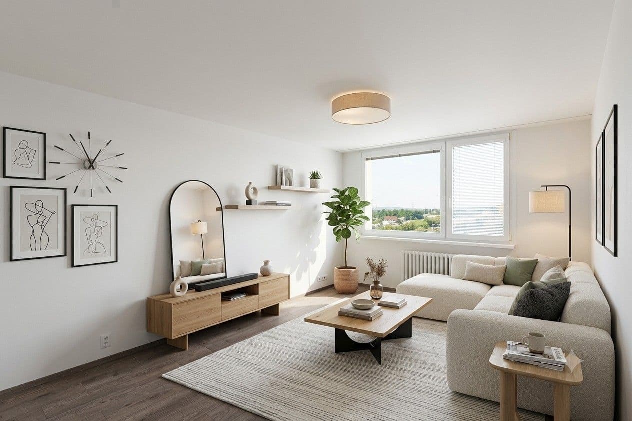 Predaj bytu 3-izbový 66 m², Bohúňova, Praha, Praha Predaj bytu 3-izbový 66 m², Bohúňova, Praha, Praha
