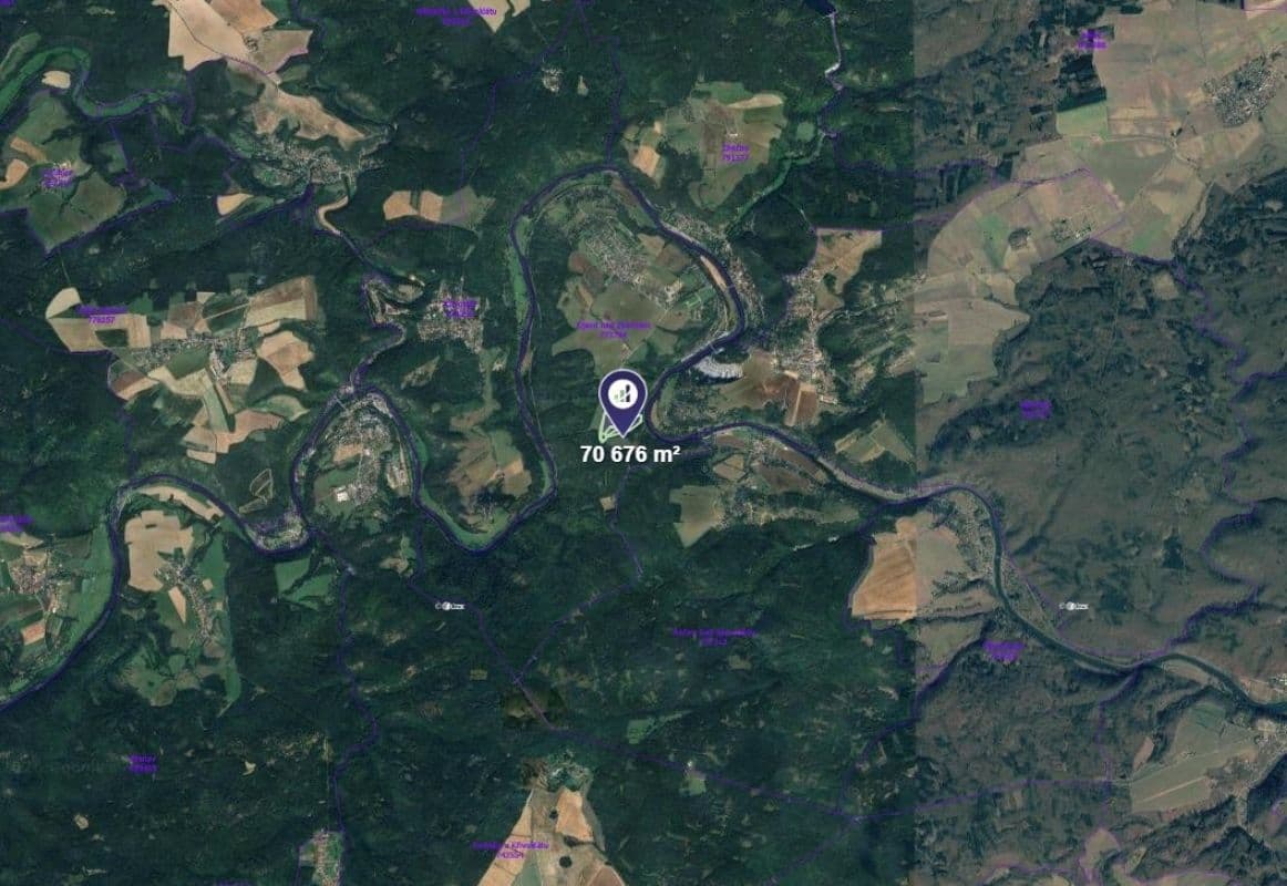 Predaj pozemku 70.676 m², Zbečno, Středočeský kraj Predaj pozemku 70.676 m², Zbečno, Středočeský kraj