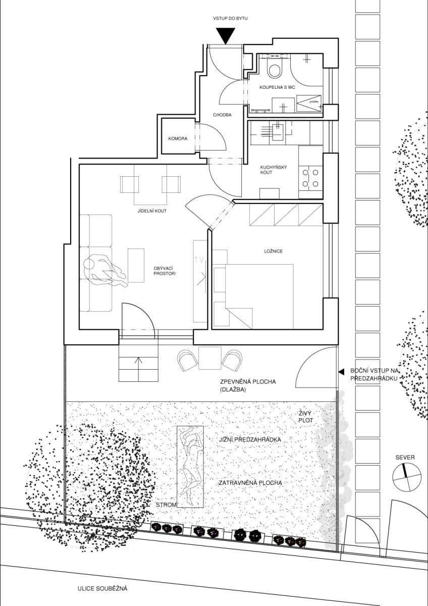 Prenájom bytu 2-izbový 32 m², Souběžná, Hostivice, Středočeský kraj Prenájom bytu 2-izbový 32 m², Souběžná, Hostivice, Středočeský kraj