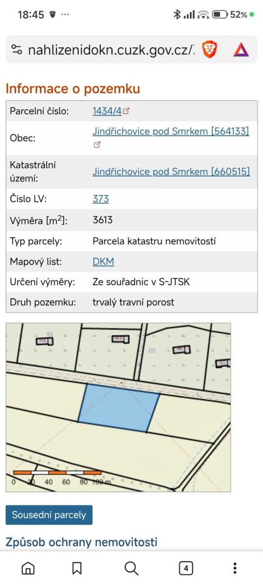 Predaj pozemku 3.613 m², Jindřichovice pod Smrkem, Liberecký kraj Predaj pozemku 3.613 m², Jindřichovice pod Smrkem, Liberecký kraj