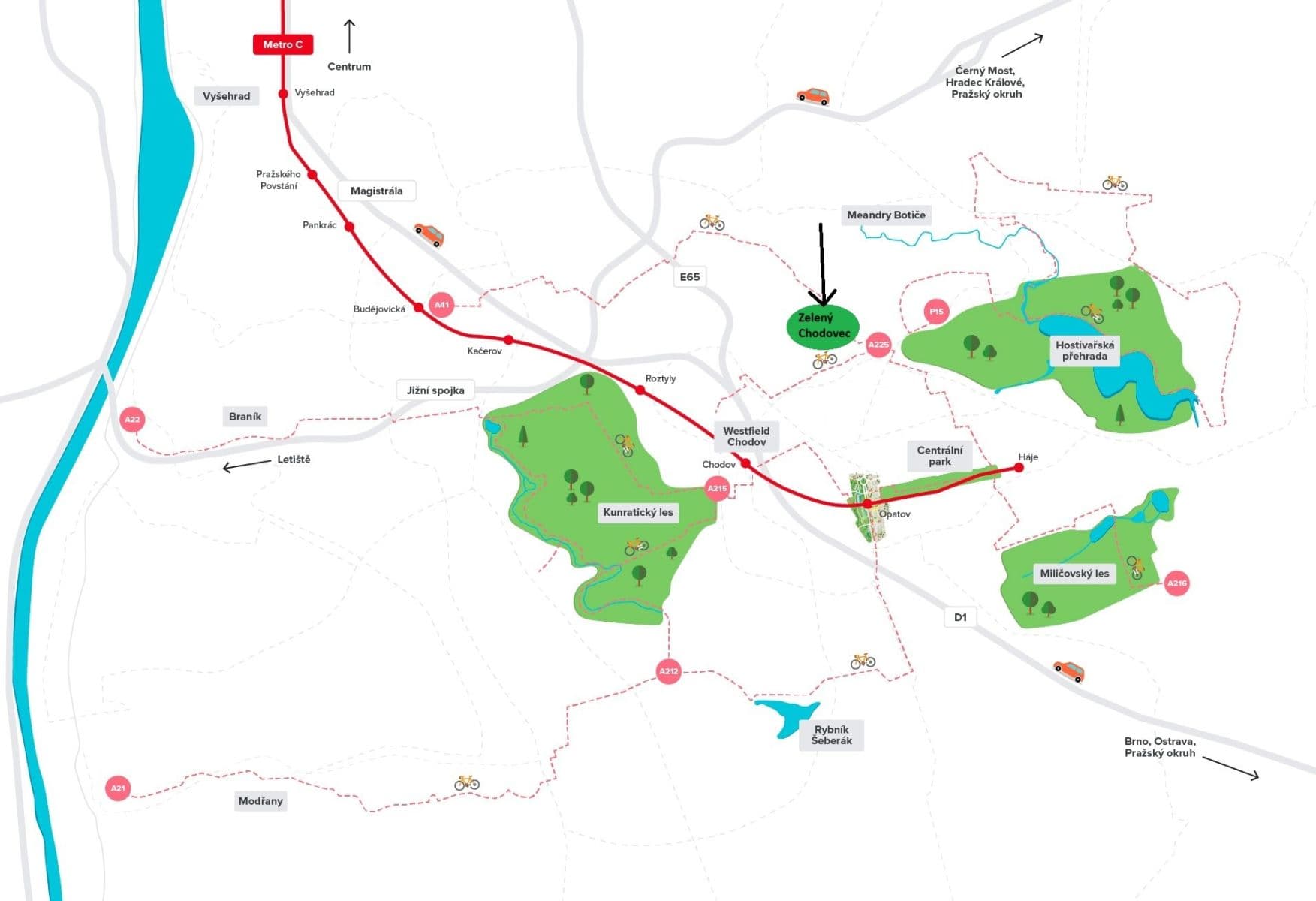 Prenájom bytu 1-izbový 33 m², Nebřenická, Praha, Praha Prenájom bytu 1-izbový 33 m², Nebřenická, Praha, Praha