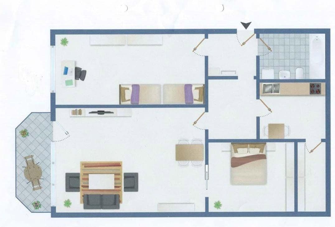 Prenájom bytu 3-izbový 94 m², Hamburger Straße 66, Kaltenkirchen, Šlezvicko-Holštajnsko Prenájom bytu 3-izbový 94 m², Hamburger Straße 66, Kaltenkirchen, Šlezvicko-Holštajnsko