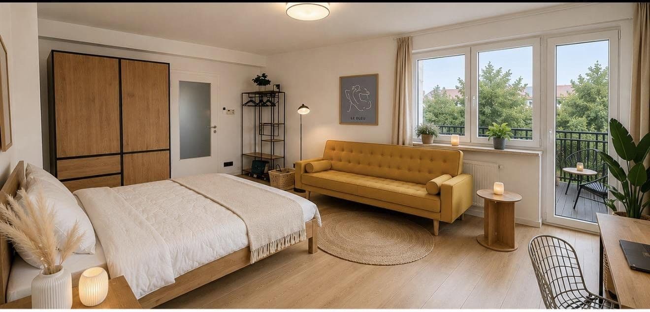Prenájom bytu 1-izbový 31 m², Heerdestr. 5, Münster, Severné Porýnie - Westfálsko Prenájom bytu 1-izbový 31 m², Heerdestr. 5, Münster, Severné Porýnie - Westfálsko