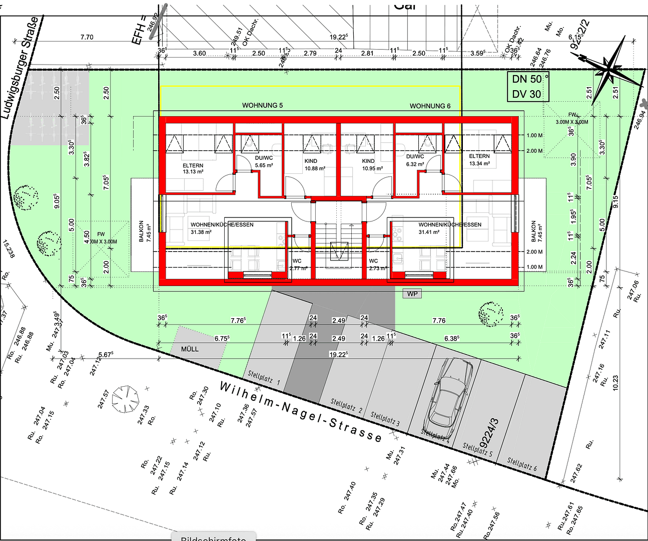 Predaj pozemku 539 m², Ludwigsburger Str. 131, Ludwigsburg, Bádensko-Wurttembersko Predaj pozemku 539 m², Ludwigsburger Str. 131, Ludwigsburg, Bádensko-Wurttembersko