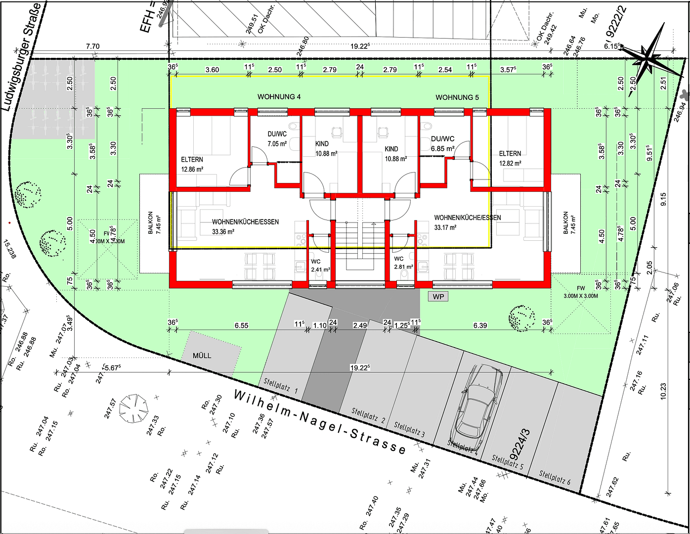 Predaj pozemku 539 m², Ludwigsburger Str. 131, Ludwigsburg, Bádensko-Wurttembersko Predaj pozemku 539 m², Ludwigsburger Str. 131, Ludwigsburg, Bádensko-Wurttembersko