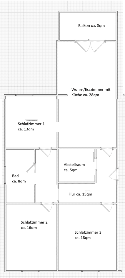Prenájom bytu 4-izbový 106 m², Erzhausen, Hesensko Prenájom bytu 4-izbový 106 m², Erzhausen, Hesensko