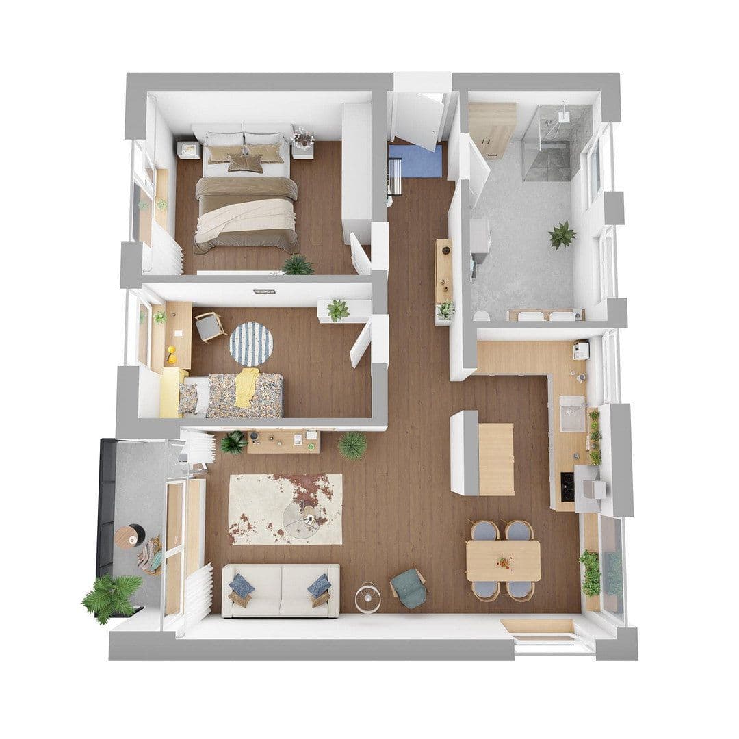 Prenájom bytu 3-izbový 71 m², Karl-Krösche Str. 6+8, Alfeld (Leine), Dolné Sasko Prenájom bytu 3-izbový 71 m², Karl-Krösche Str. 6+8, Alfeld (Leine), Dolné Sasko