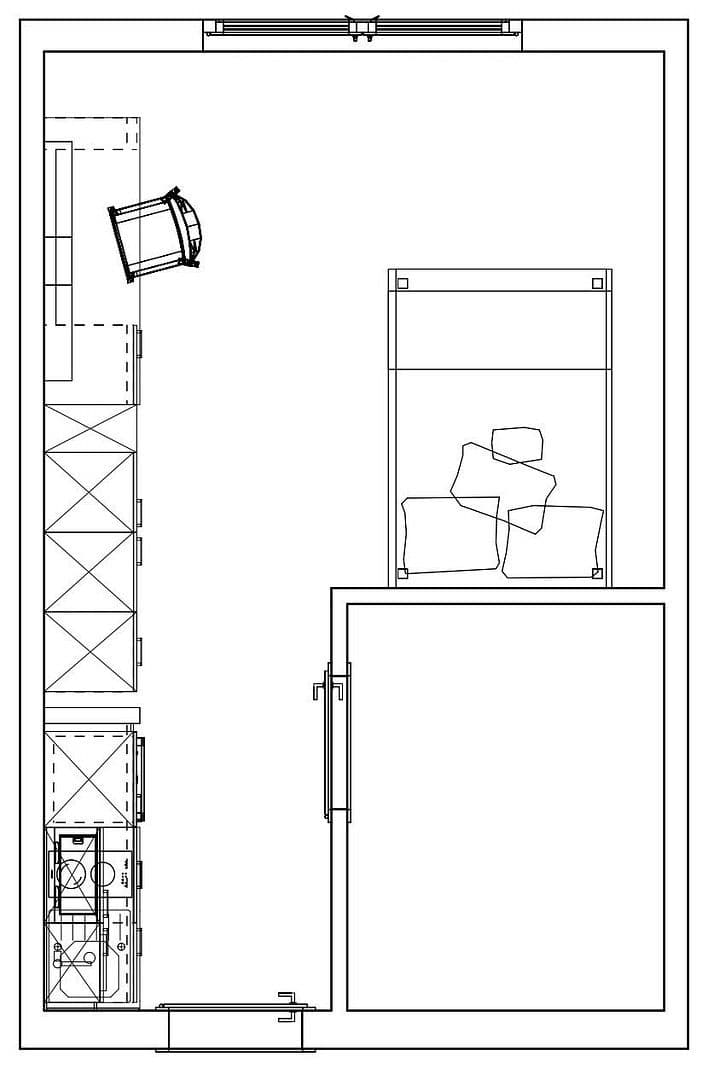 Prenájom bytu 1-izbový 23 m², Berlin, Berlín Prenájom bytu 1-izbový 23 m², Berlin, Berlín