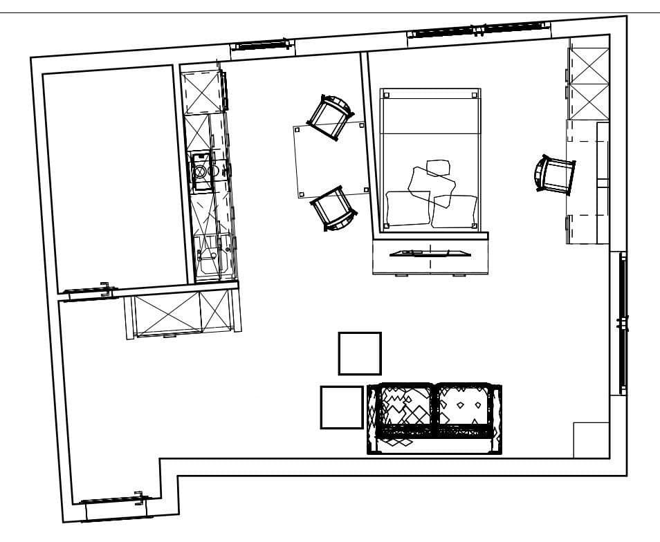 Prenájom bytu 1-izbový 41 m², Berlin, Berlín Prenájom bytu 1-izbový 41 m², Berlin, Berlín