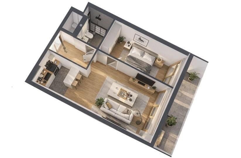 Predaj bytu 2-izbový 43 m², Romanstr 86, München, Bavorsko Predaj bytu 2-izbový 43 m², Romanstr 86, München, Bavorsko