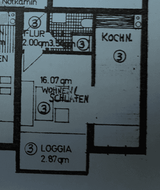 Prenájom bytu 1-izbový 31 m², Neustädter Straße, Worms, Porýnie-Falcko Prenájom bytu 1-izbový 31 m², Neustädter Straße, Worms, Porýnie-Falcko