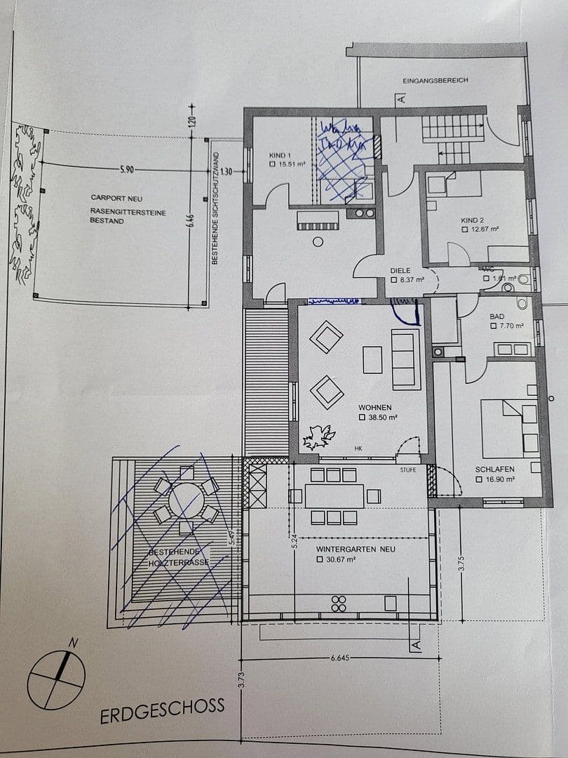 Predaj bytu 6-izbový 125 m², Chieming, Bavorsko Predaj bytu 6-izbový 125 m², Chieming, Bavorsko