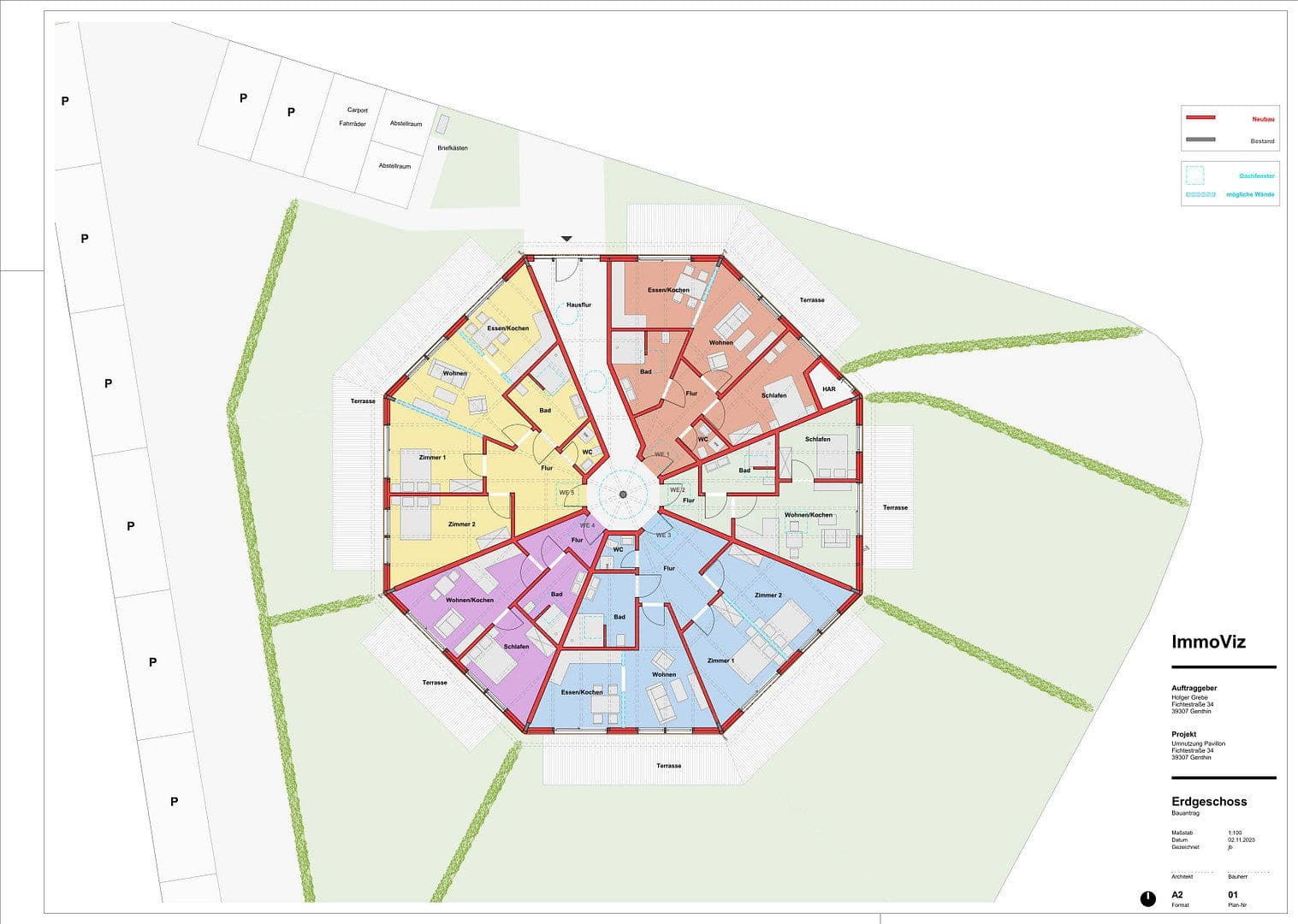 Predaj pozemku 2.220 m², Fichtestraße 34, Genthin, Sasko-Anhaltsko Predaj pozemku 2.220 m², Fichtestraße 34, Genthin, Sasko-Anhaltsko
