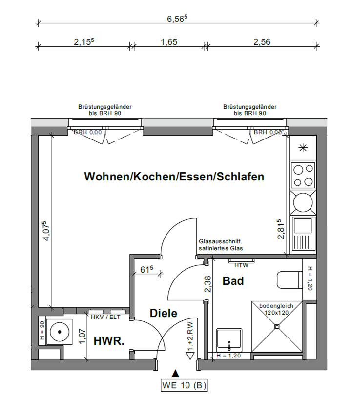 Prenájom bytu 1-izbový 34 m², Am Tierpark 25, Berlin, Berlín Prenájom bytu 1-izbový 34 m², Am Tierpark 25, Berlin, Berlín