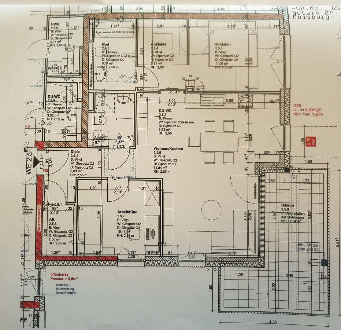 Prenájom bytu 3-izbový 87 m², Lübecker Strasse 13, Gelsenkirchen- Graf Bismark, Severné Porýnie - Westfálsko Prenájom bytu 3-izbový 87 m², Lübecker Strasse 13, Gelsenkirchen- Graf Bismark, Severné Porýnie - Westfálsko