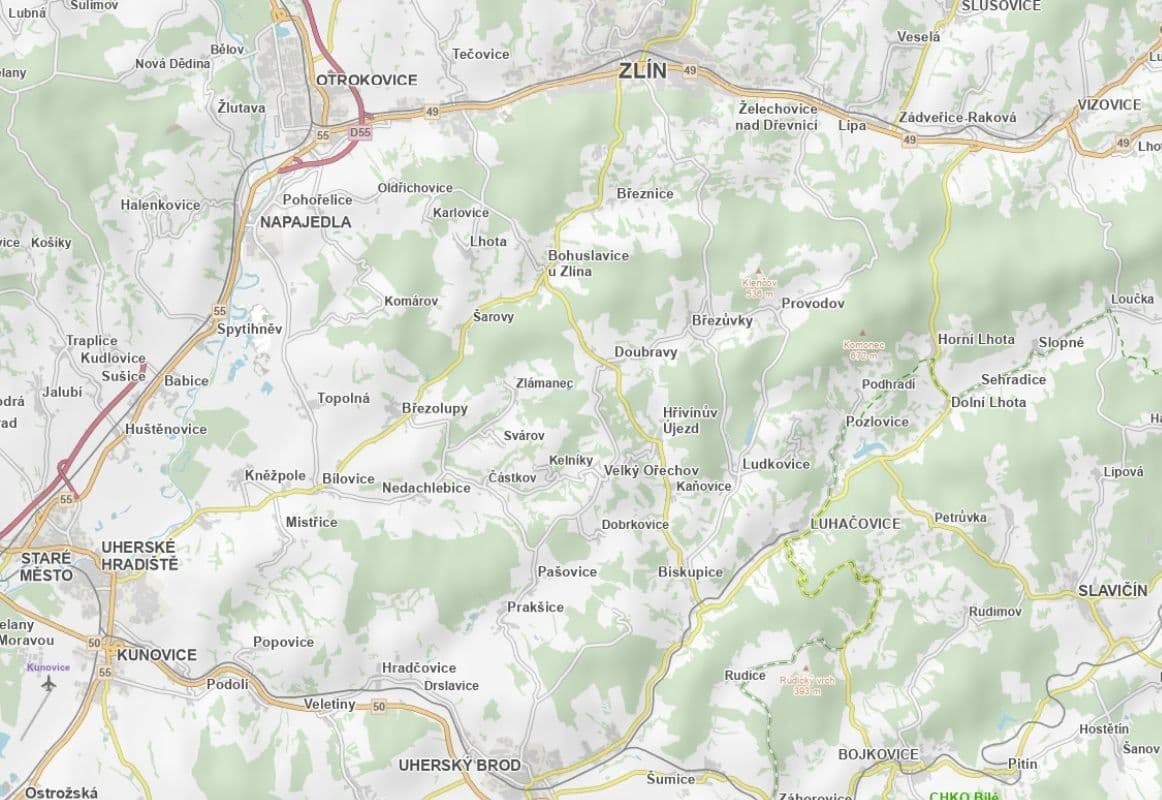 Predaj pozemku 7.199 m², Zlámanec, Zlínský kraj Predaj pozemku 7.199 m², Zlámanec, Zlínský kraj