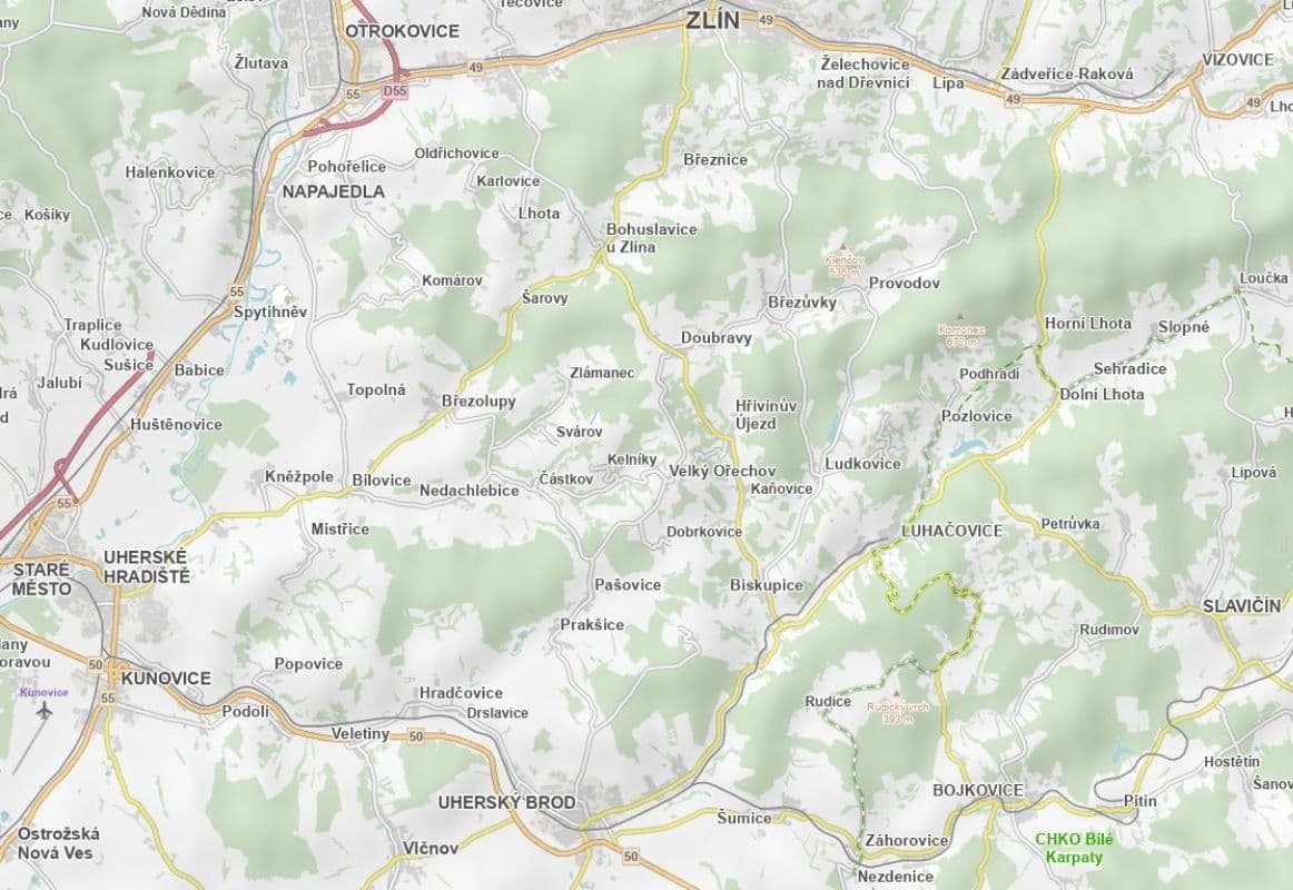 Predaj pozemku 4.334 m², Zlámanec, Zlínský kraj Predaj pozemku 4.334 m², Zlámanec, Zlínský kraj