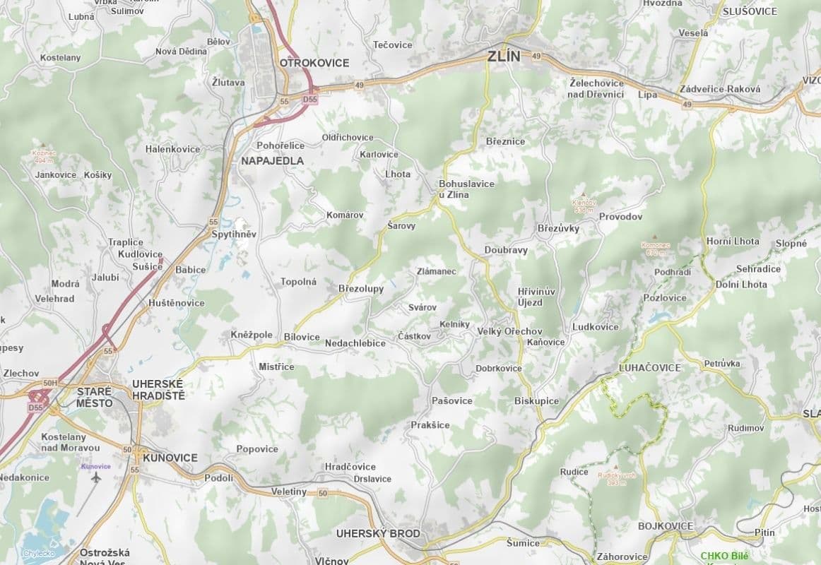 Predaj pozemku 5.506 m², Zlámanec, Zlínský kraj Predaj pozemku 5.506 m², Zlámanec, Zlínský kraj
