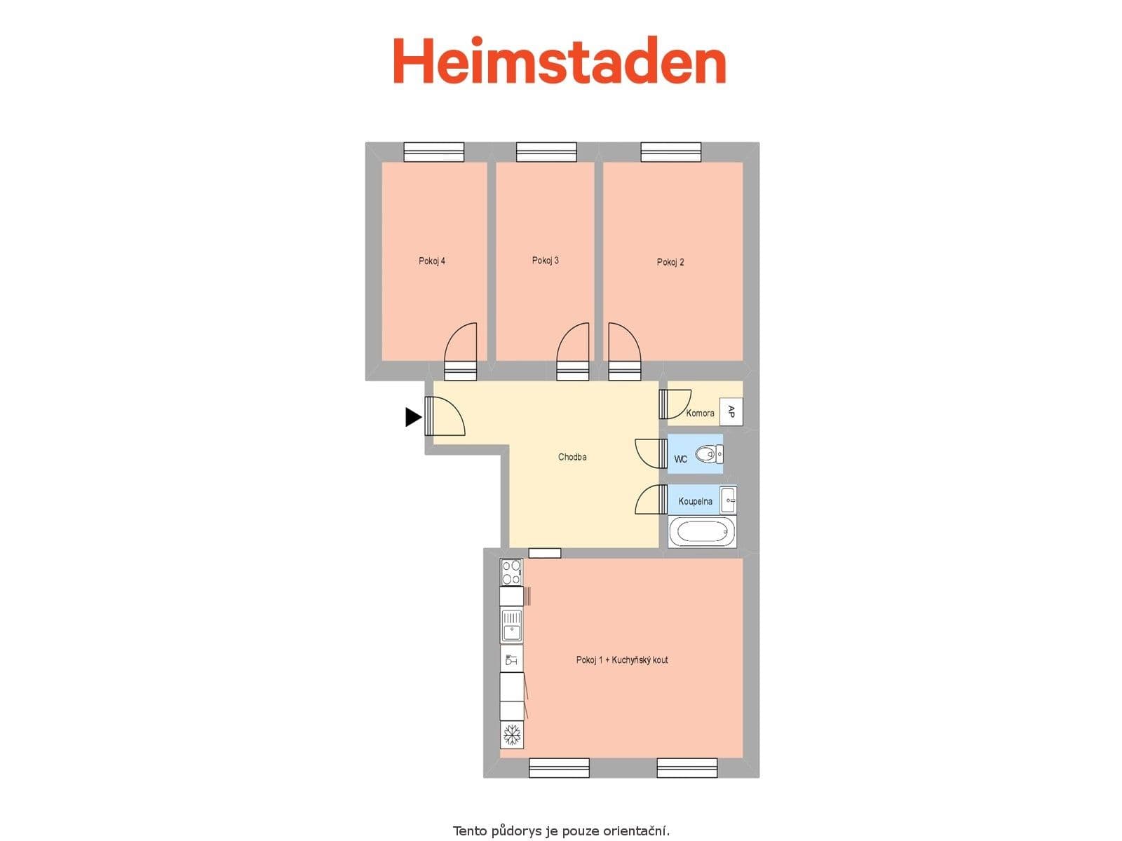 Prenájom bytu 4-izbový 80 m², Hlavní třída, Havířov, Moravskoslezský kraj Prenájom bytu 4-izbový 80 m², Hlavní třída, Havířov, Moravskoslezský kraj