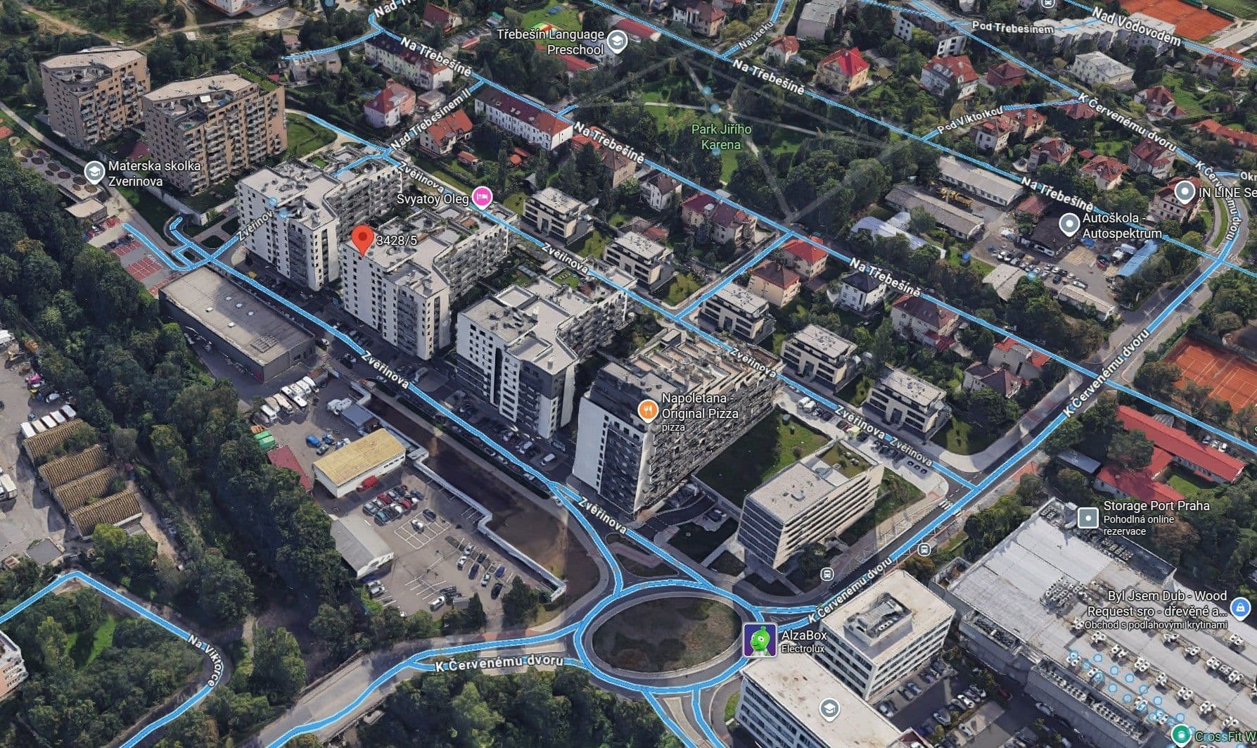 Prenájom garáže 13 m², Zvěřinova, Praha, Praha Prenájom garáže 13 m², Zvěřinova, Praha, Praha