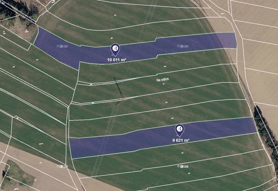Predaj pozemku 1.295 m², Obrataň, Kraj Vysočina Predaj pozemku 1.295 m², Obrataň, Kraj Vysočina