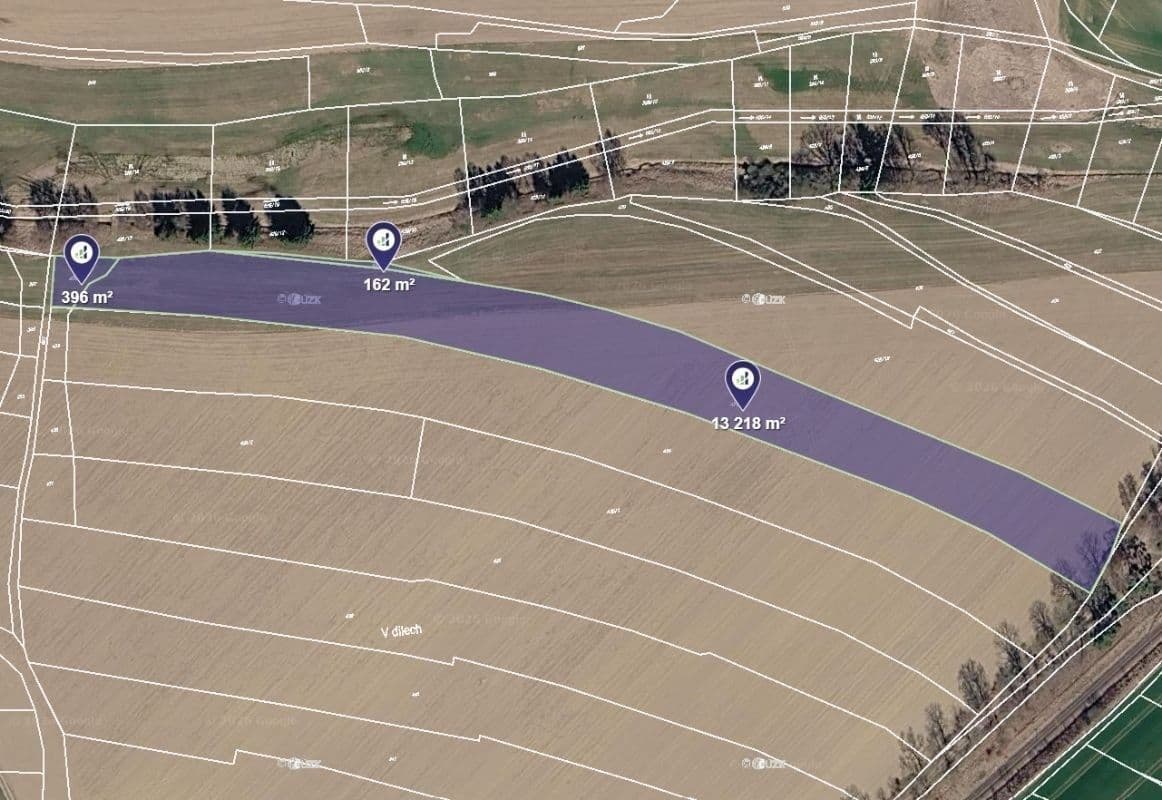 Predaj pozemku 1.295 m², Obrataň, Kraj Vysočina Predaj pozemku 1.295 m², Obrataň, Kraj Vysočina