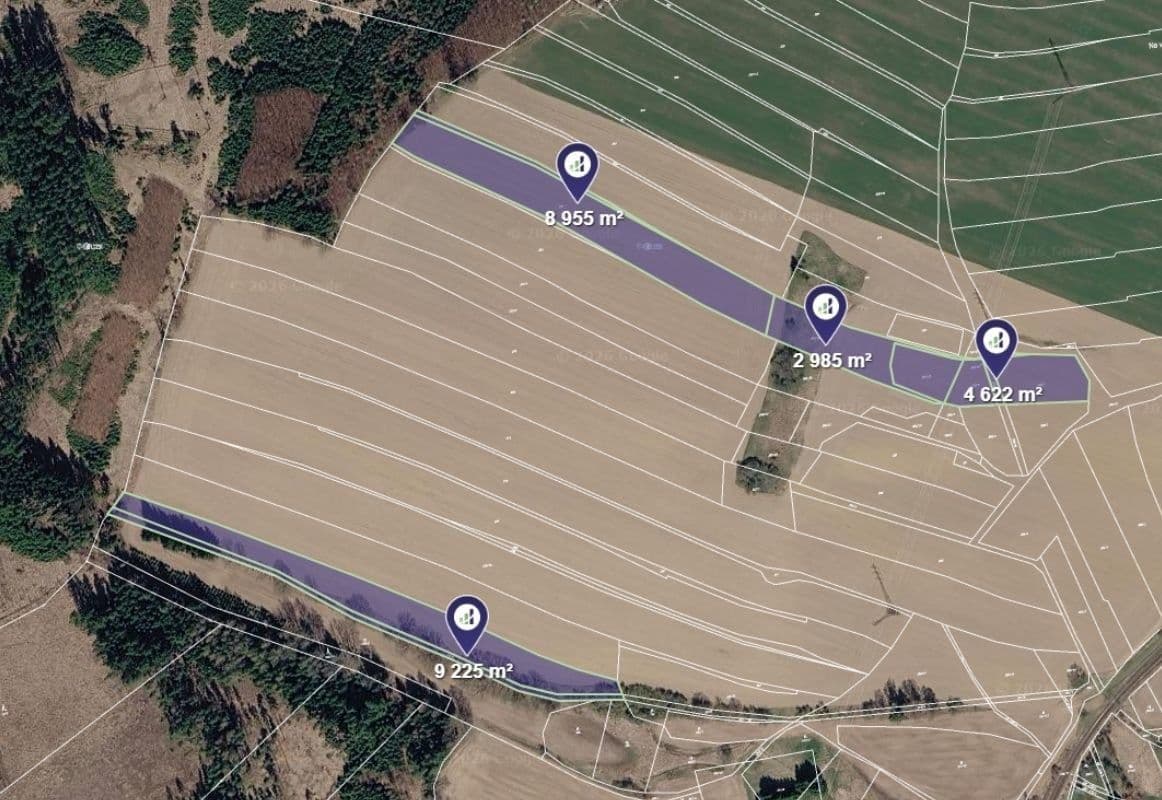 Predaj pozemku 1.295 m², Obrataň, Kraj Vysočina Predaj pozemku 1.295 m², Obrataň, Kraj Vysočina