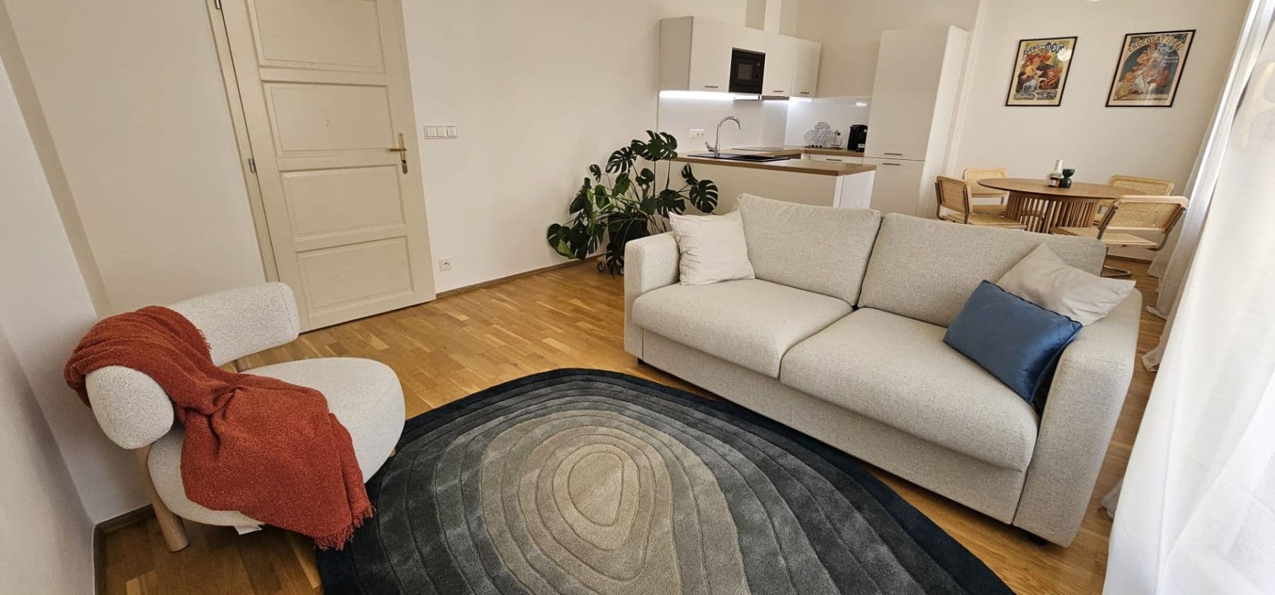 Prenájom bytu 2-izbový 59 m², Mlynářská, Praha, Praha Prenájom bytu 2-izbový 59 m², Mlynářská, Praha, Praha