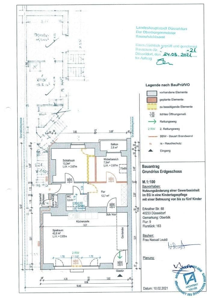 Prenájom kancelárie 83 m², Erkrather Straße 68, Düsseldorf, Severné Porýnie - Westfálsko Prenájom kancelárie 83 m², Erkrather Straße 68, Düsseldorf, Severné Porýnie - Westfálsko
