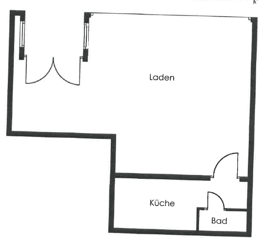 Prenájom nebytového priestoru 44 m², Bahnhofstr., Mörfelden-Walldorf, Hesensko Prenájom nebytového priestoru 44 m², Bahnhofstr., Mörfelden-Walldorf, Hesensko