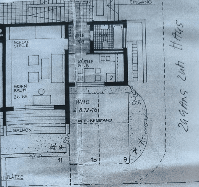 Predaj bytu 1-izbový 46 m², Waldbüttelbrunn, Bavorsko Predaj bytu 1-izbový 46 m², Waldbüttelbrunn, Bavorsko
