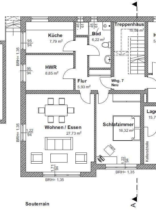 Prenájom bytu 3-izbový 74 m², Regensburg, Bavorsko Prenájom bytu 3-izbový 74 m², Regensburg, Bavorsko