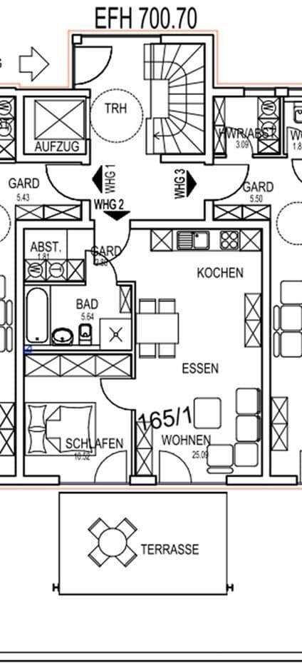 Prenájom bytu 2-izbový 53 m², Rietheim-Weilheim, Bádensko-Wurttembersko Prenájom bytu 2-izbový 53 m², Rietheim-Weilheim, Bádensko-Wurttembersko